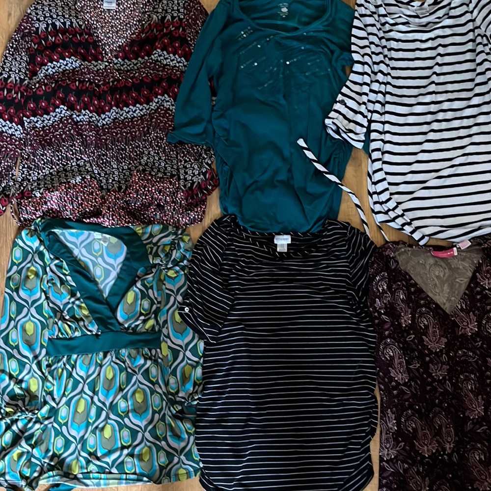 Bundle of Maternity Shirts
